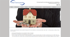 Desktop Screenshot of clearconveyancing.net